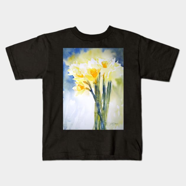 Dreaming of Spring Kids T-Shirt by RSHarts